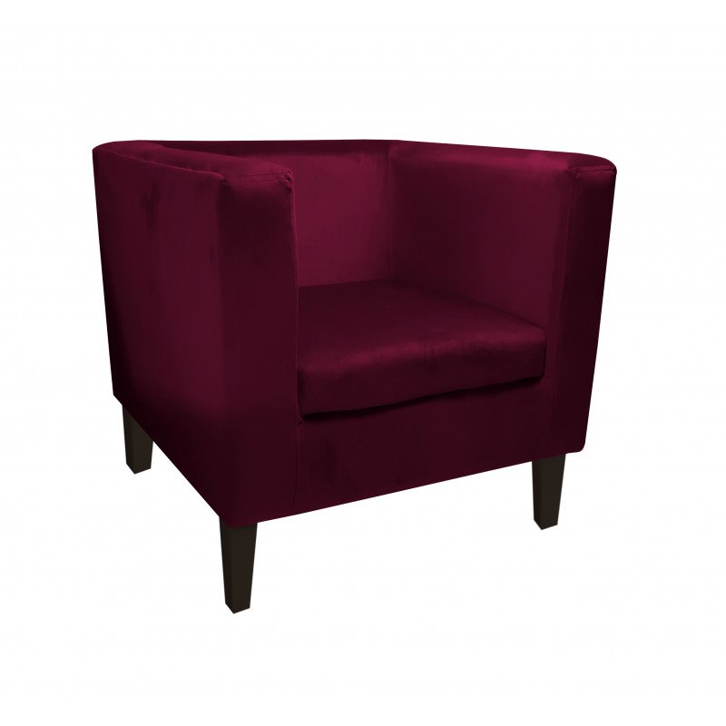 Fotel Monaco tkanina Welur