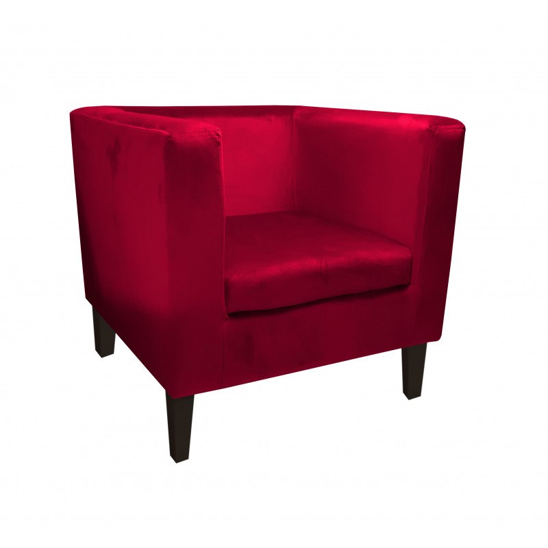 Fotel Monaco tkanina Welur