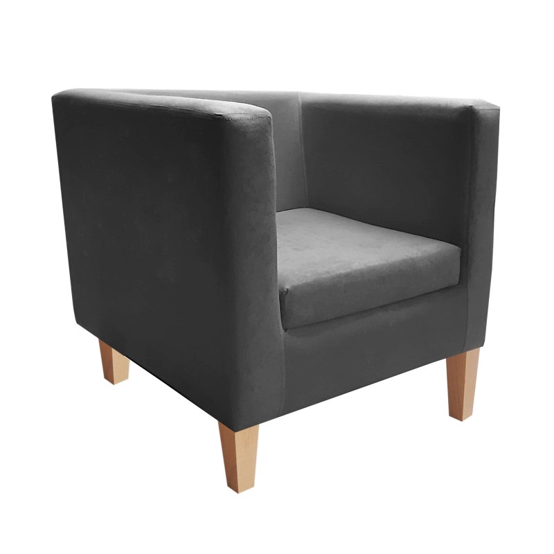 Fotel Monaco tkanina Mikrofaza – elegancja i komfort