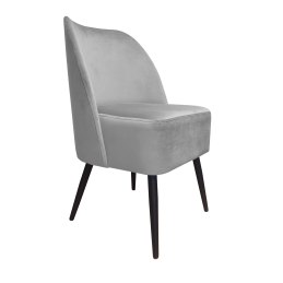 Fotel DUBAJ tkanina Welur noga metalowa