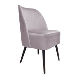 Fotel DUBAJ tkanina Welur noga metalowa