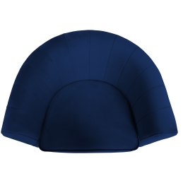 Fotel Glamour tkanina Welur podstawa metalowa