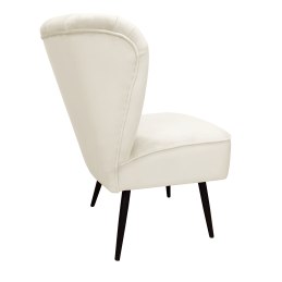 Fotel PRL tkanina Welur nogi metalowe