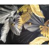 Fotel TULIP welur z metalowymi nogami