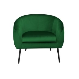 Fotel SYDNEY tkanina Welur noga metalowa