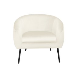 Fotel SYDNEY tkanina Welur noga metalowa