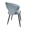 Krzesło welurowe AURA  Nowoczesne krzesło do salonu, jadalni i kuchni