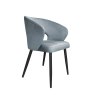 Krzesło welurowe AURA  Nowoczesne krzesło do salonu, jadalni i kuchni