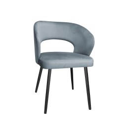 Krzesło welurowe AURA  Nowoczesne krzesło do salonu, jadalni i kuchni