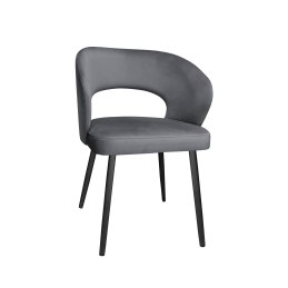 Krzesło welurowe AURA  Nowoczesne krzesło do salonu, jadalni i kuchni