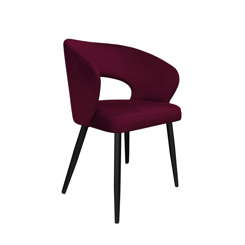 Krzesło welurowe AURA  Nowoczesne krzesło do salonu, jadalni i kuchni