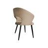 Krzesło welurowe AURA  Nowoczesne krzesło do salonu, jadalni i kuchni