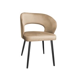 Krzesło welurowe AURA  Nowoczesne krzesło do salonu, jadalni i kuchni