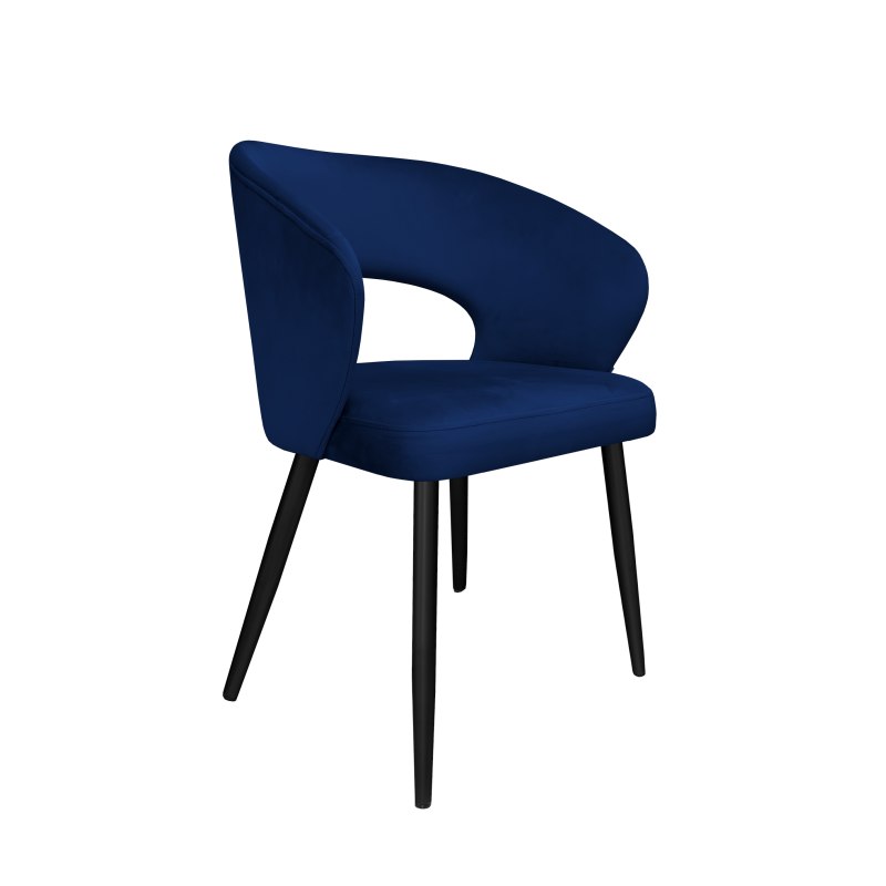 Krzesło welurowe AURA  Nowoczesne krzesło do salonu, jadalni i kuchni