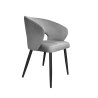 Krzesło welurowe AURA  Nowoczesne krzesło do salonu, jadalni i kuchni