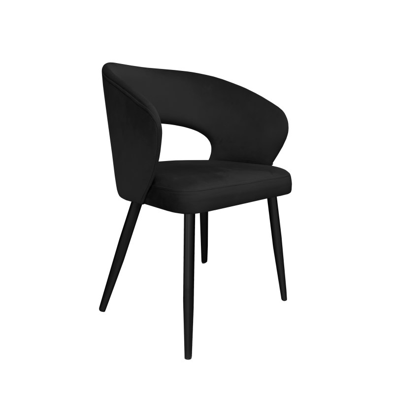 Krzesło welurowe AURA  Nowoczesne krzesło do salonu, jadalni i kuchni