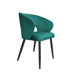 Krzesło welurowe AURA  Nowoczesne krzesło do salonu, jadalni i kuchni