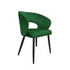 Krzesło welurowe AURA  Nowoczesne krzesło do salonu, jadalni i kuchni