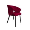 Krzesło welurowe AURA  Nowoczesne krzesło do salonu, jadalni i kuchni