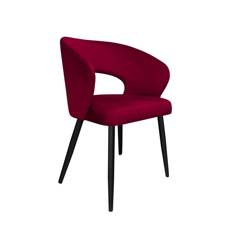 Krzesło welurowe AURA  Nowoczesne krzesło do salonu, jadalni i kuchni