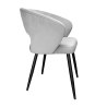 Krzesło welurowe AURA  Nowoczesne krzesło do salonu, jadalni i kuchni