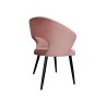 Krzesło welurowe AURA  Nowoczesne krzesło do salonu, jadalni i kuchni