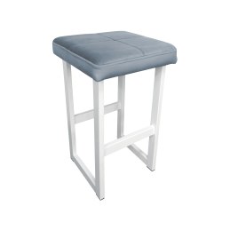 Hoker ALEX tkanina Welur – metalowa podstawa, styl i komfort