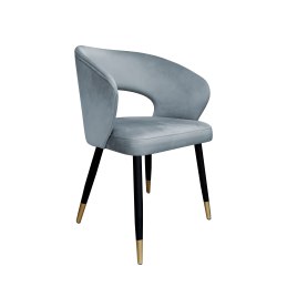 Krzesło welurowe AURA  Nowoczesne krzesło do salonu, jadalni i kuchni