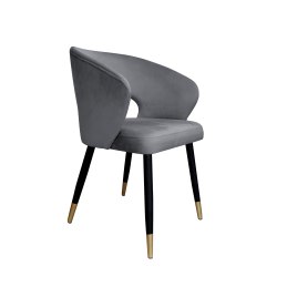 Krzesło welurowe AURA  Nowoczesne krzesło do salonu, jadalni i kuchni