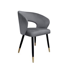 Krzesło welurowe AURA  Nowoczesne krzesło do salonu, jadalni i kuchni