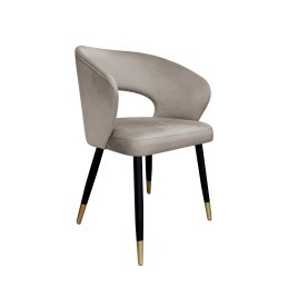 Krzesło welurowe AURA  Nowoczesne krzesło do salonu, jadalni i kuchni