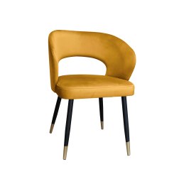 Krzesło welurowe AURA  Nowoczesne krzesło do salonu, jadalni i kuchni