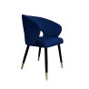 Krzesło welurowe AURA  Nowoczesne krzesło do salonu, jadalni i kuchni