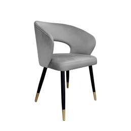 Krzesło welurowe AURA  Nowoczesne krzesło do salonu, jadalni i kuchni