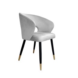 Krzesło welurowe AURA  Nowoczesne krzesło do salonu, jadalni i kuchni