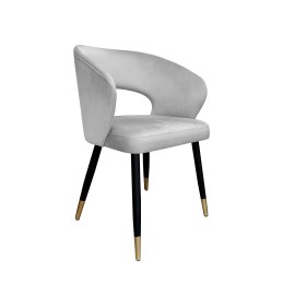 Krzesło welurowe AURA  Nowoczesne krzesło do salonu, jadalni i kuchni