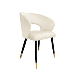 Krzesło welurowe AURA  Nowoczesne krzesło do salonu, jadalni i kuchni