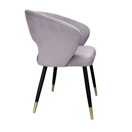 Krzesło welurowe AURA  Nowoczesne krzesło do salonu, jadalni i kuchni
