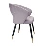 Krzesło welurowe AURA  Nowoczesne krzesło do salonu, jadalni i kuchni