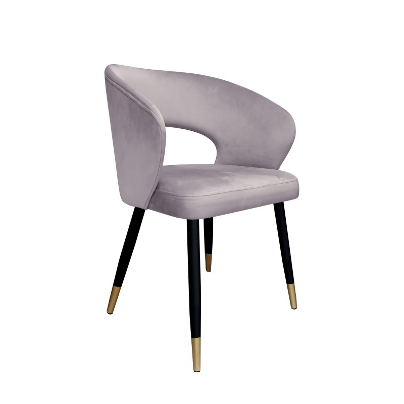 Krzesło welurowe AURA  Nowoczesne krzesło do salonu, jadalni i kuchni
