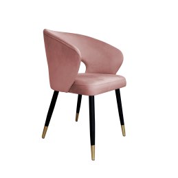 Krzesło welurowe AURA  Nowoczesne krzesło do salonu, jadalni i kuchni