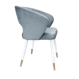 Krzesło welurowe AURA  Nowoczesne krzesło do salonu, jadalni i kuchni