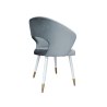 Krzesło welurowe AURA  Nowoczesne krzesło do salonu, jadalni i kuchni