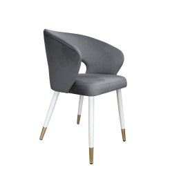 Krzesło welurowe AURA  Nowoczesne krzesło do salonu, jadalni i kuchni