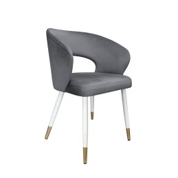 Krzesło welurowe AURA  Nowoczesne krzesło do salonu, jadalni i kuchni