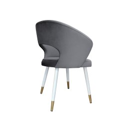 Krzesło welurowe AURA  Nowoczesne krzesło do salonu, jadalni i kuchni