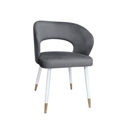 Krzesło welurowe AURA  Nowoczesne krzesło do salonu, jadalni i kuchni