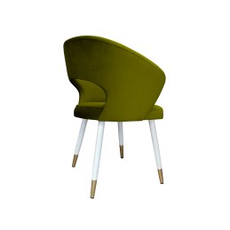 Krzesło welurowe AURA  Nowoczesne krzesło do salonu, jadalni i kuchni
