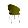 Krzesło welurowe AURA  Nowoczesne krzesło do salonu, jadalni i kuchni