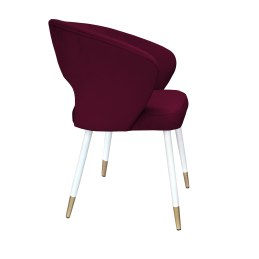 Krzesło welurowe AURA  Nowoczesne krzesło do salonu, jadalni i kuchni